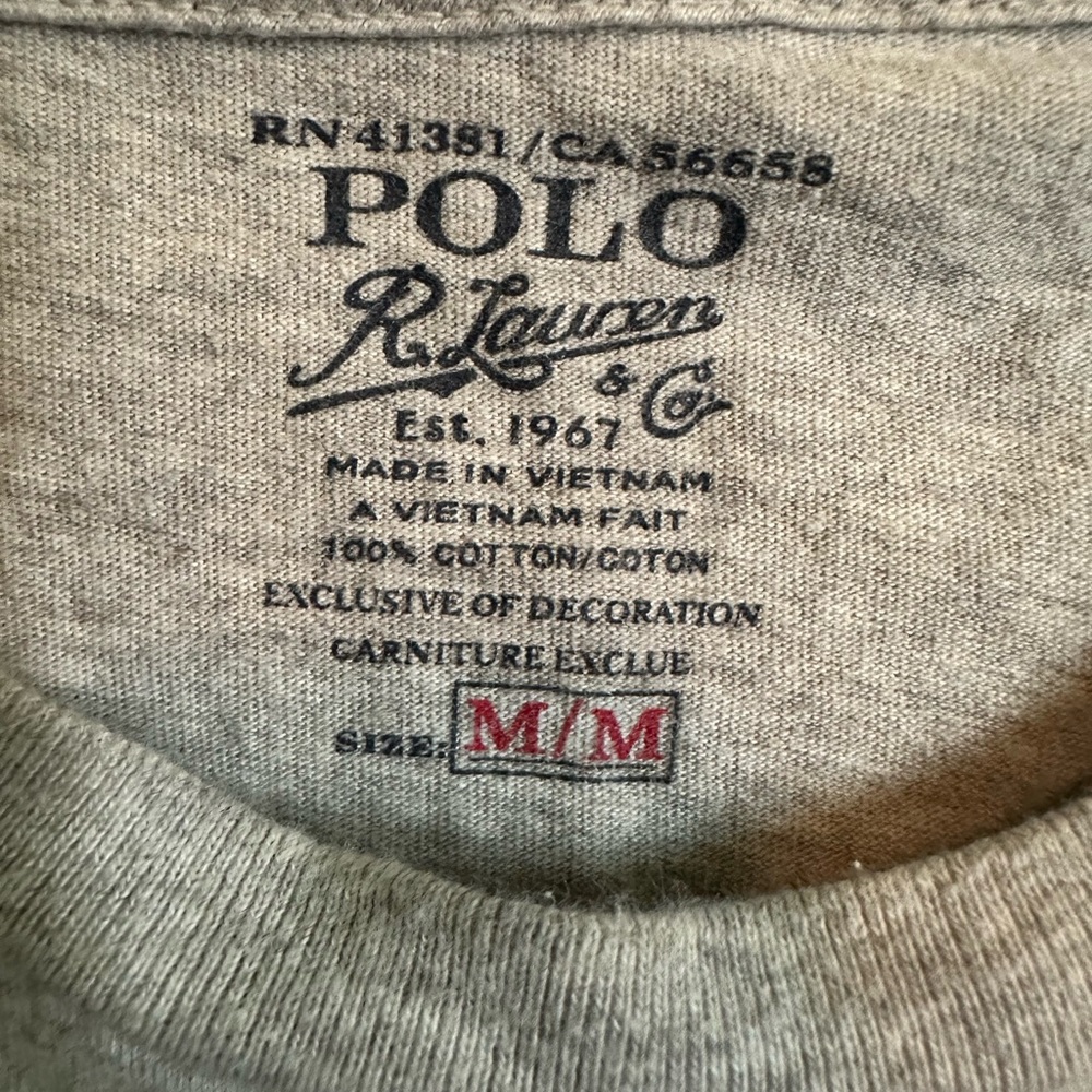 Polo Ralph Lauren Gray T-Shirt